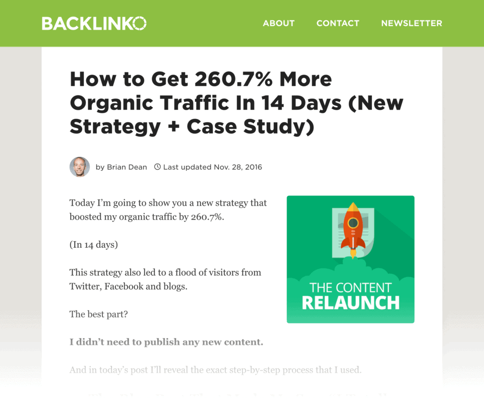 How to get more organic traffic 